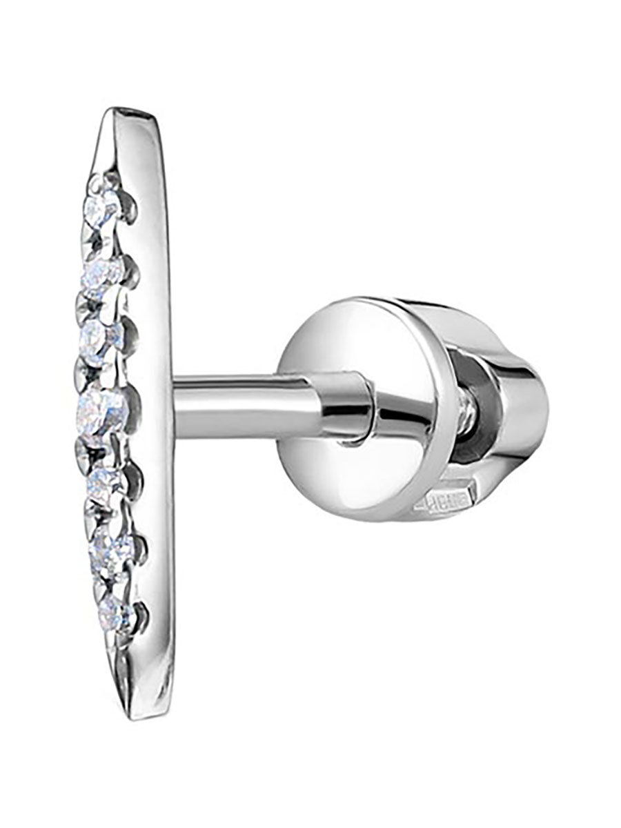 

Моносерьга из белого золота с бриллиантом Vesna jewelry 42188-251-01-01, 42188-251-01-01