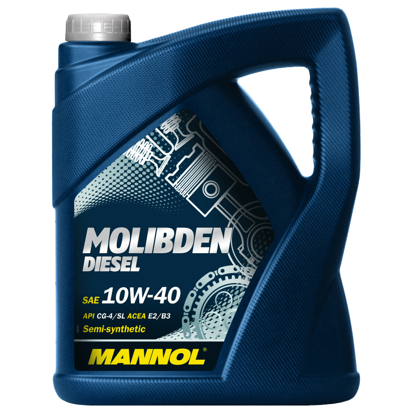 Моторное масло MOLIBDEN DIESEL 10W-40 10W-40 5 л. MANNOL 1126