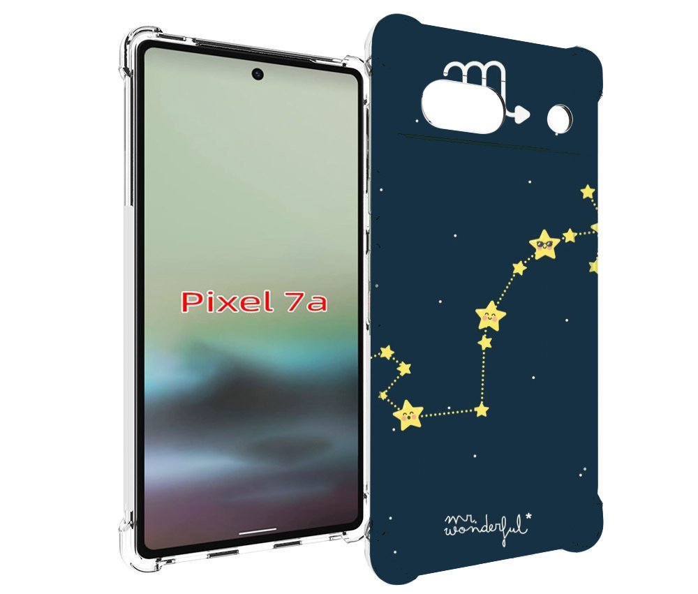 

Чехол MyPads знак зодиака скорпион 1 для Google Pixel 7A, Tocco