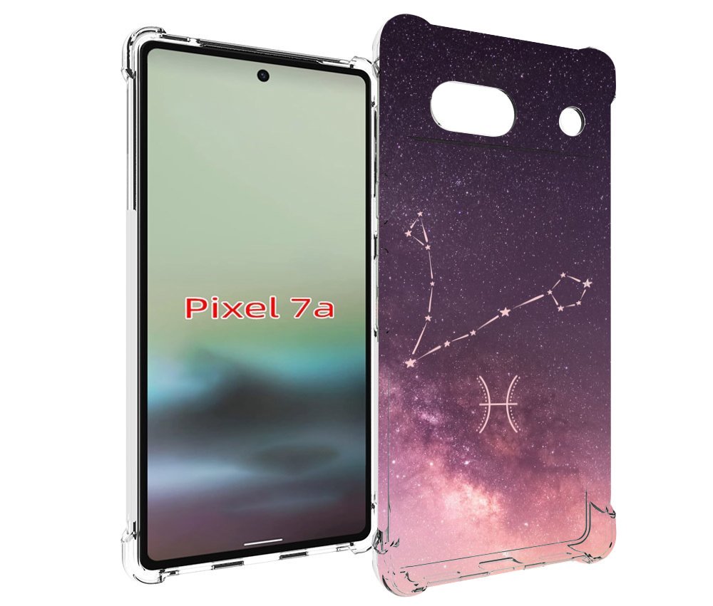

Чехол MyPads знак зодиака рыбы 5 для Google Pixel 7A, Tocco
