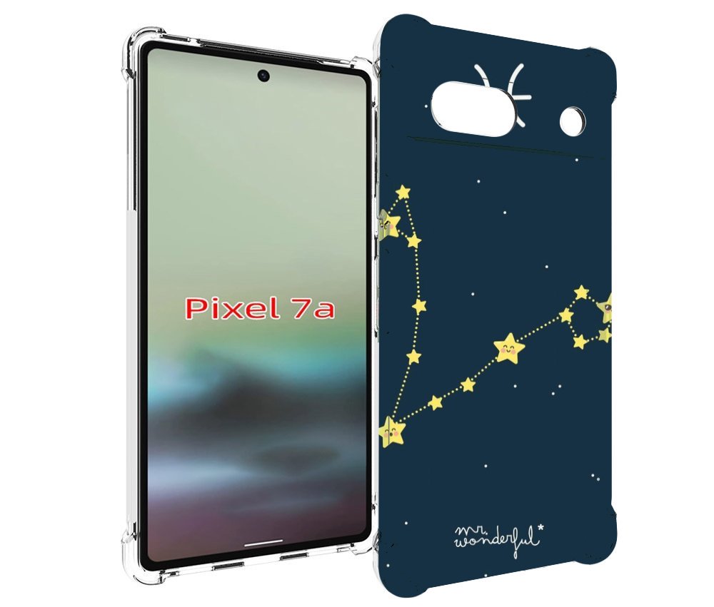 

Чехол MyPads знак зодиака рыбы 1 для Google Pixel 7A, Tocco