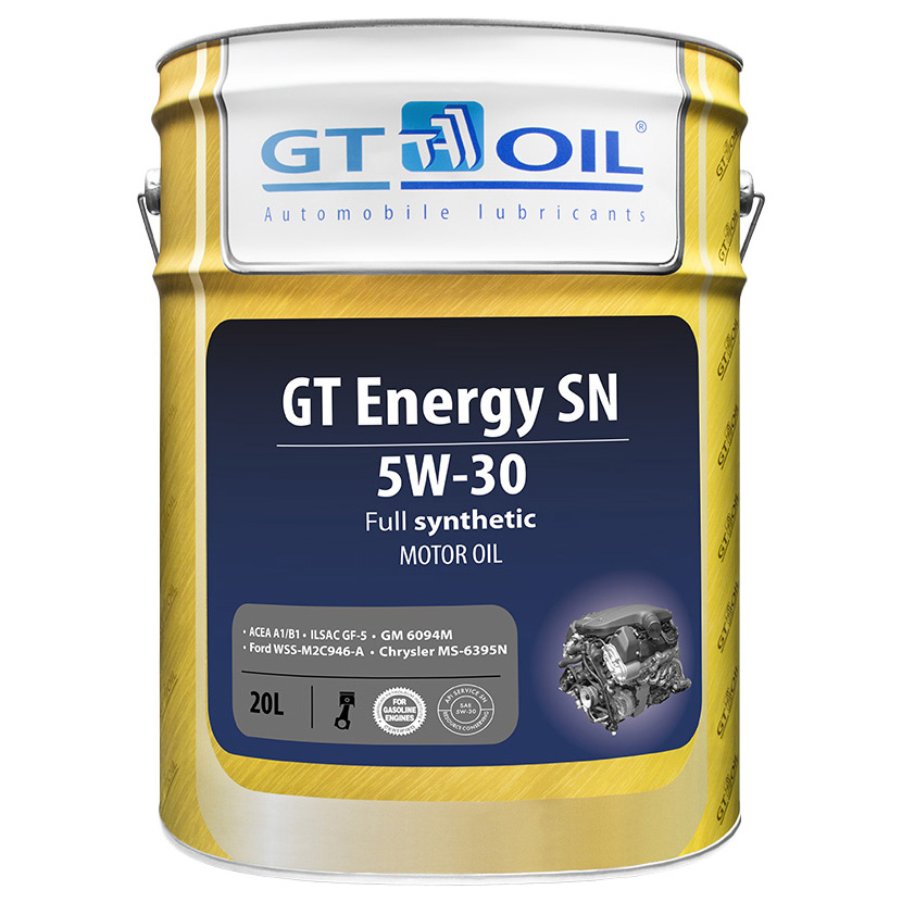 Моторное масло GT OIL GT Energy SN 5W30 20л