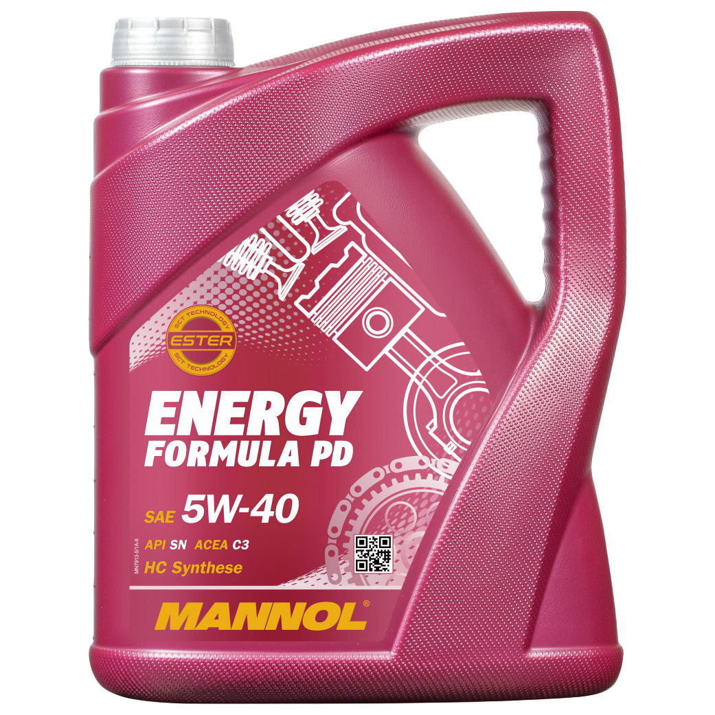 фото Масло мотор. energy formula pd 5w-40 5 л. mannol арт. 4014