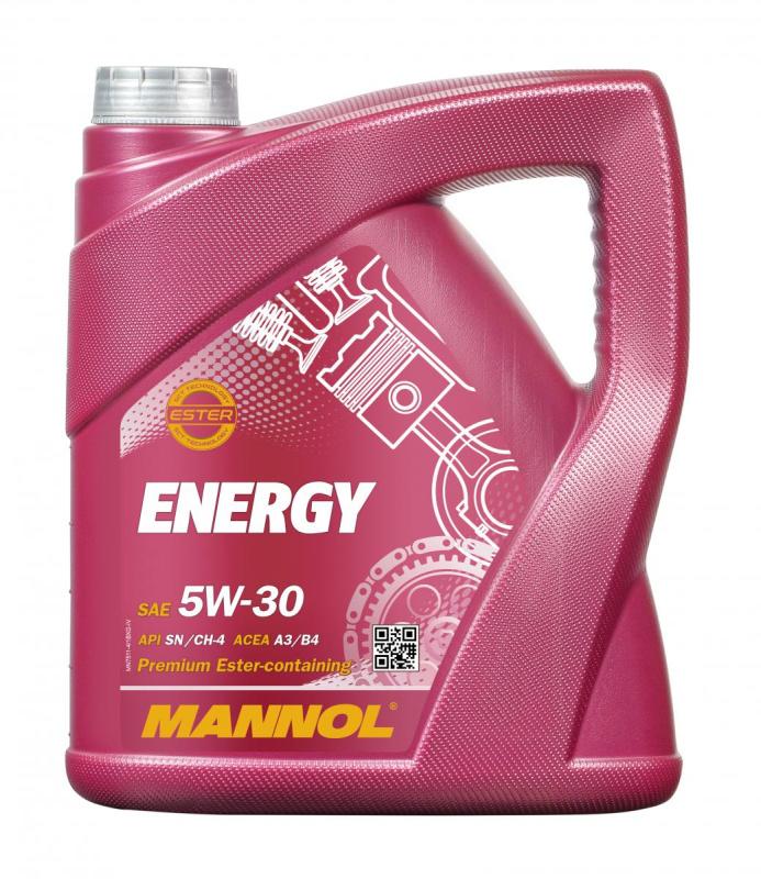 Моторное масло Mannol ENERGY 5W30 SL 4л