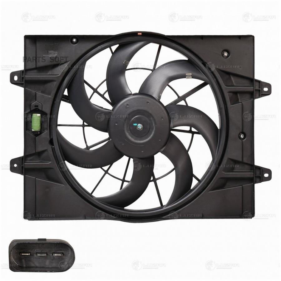 

Э/Вентилятор Охл. Для А/М Chery Tiggo 4 /Tiggo 7 Pro 1.5t LUZAR LFK3017
