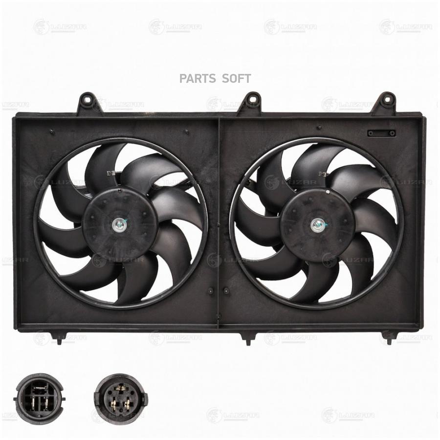 

Э/Вентилятор Охл. Для А/М Chery Indis /Kimo /Qq6 LUZAR LFK3012