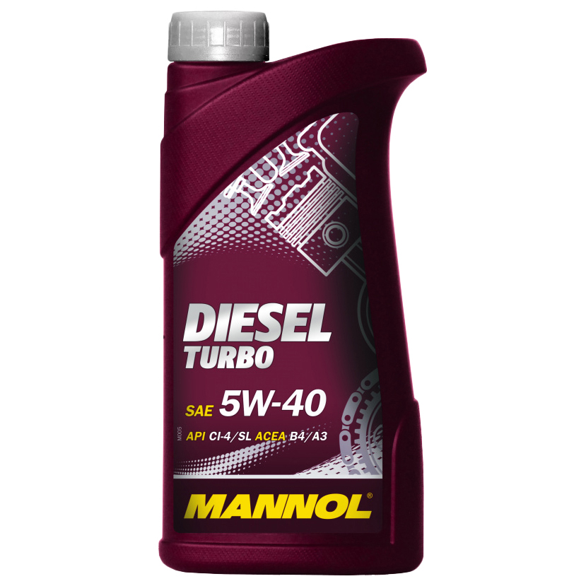 Моторное масло Mannol DIESEL TURBO 5W40 1л