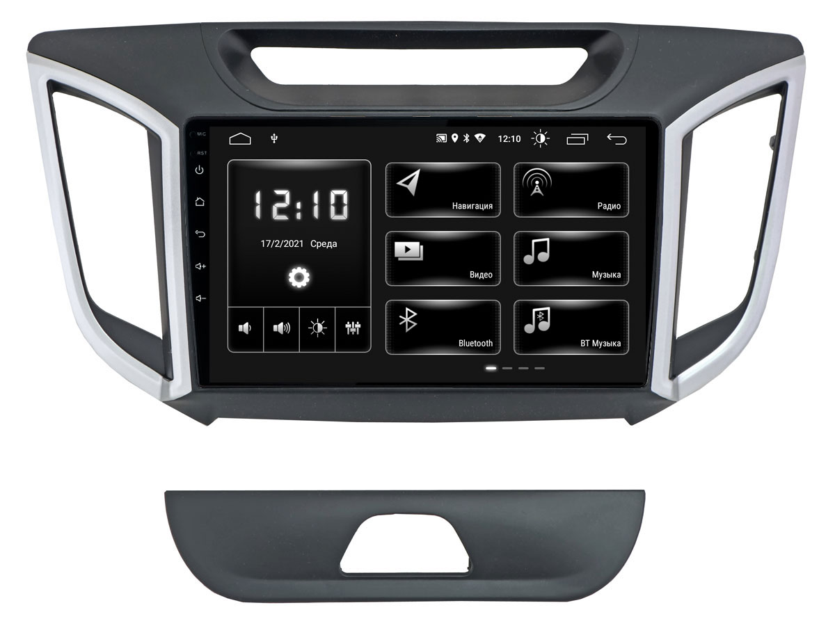

Штатная магнитола Incar DTA-2411c для Hyundai Creta 16+ 9"