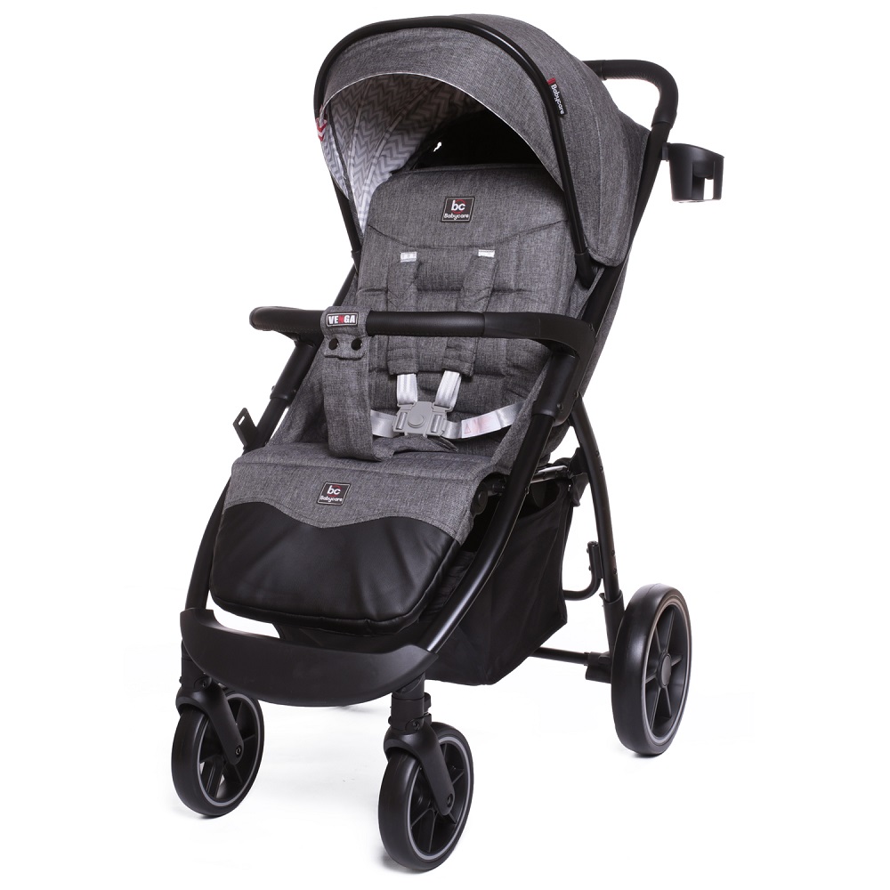 фото Коляска прогулочная babycare venga тёмно-серый (dark grey) baby care