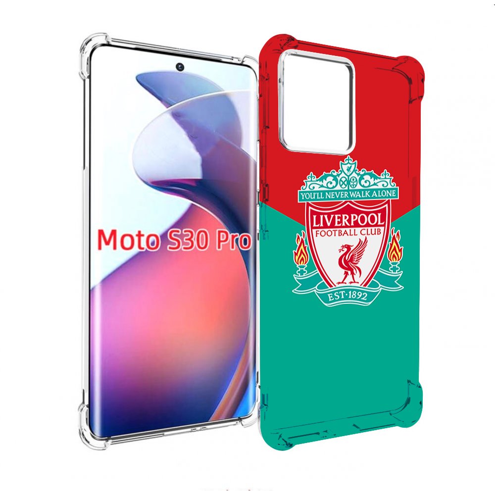 

Чехол MyPads Ливерпуль мужской для Motorola Moto S30 Pro, Прозрачный, Tocco