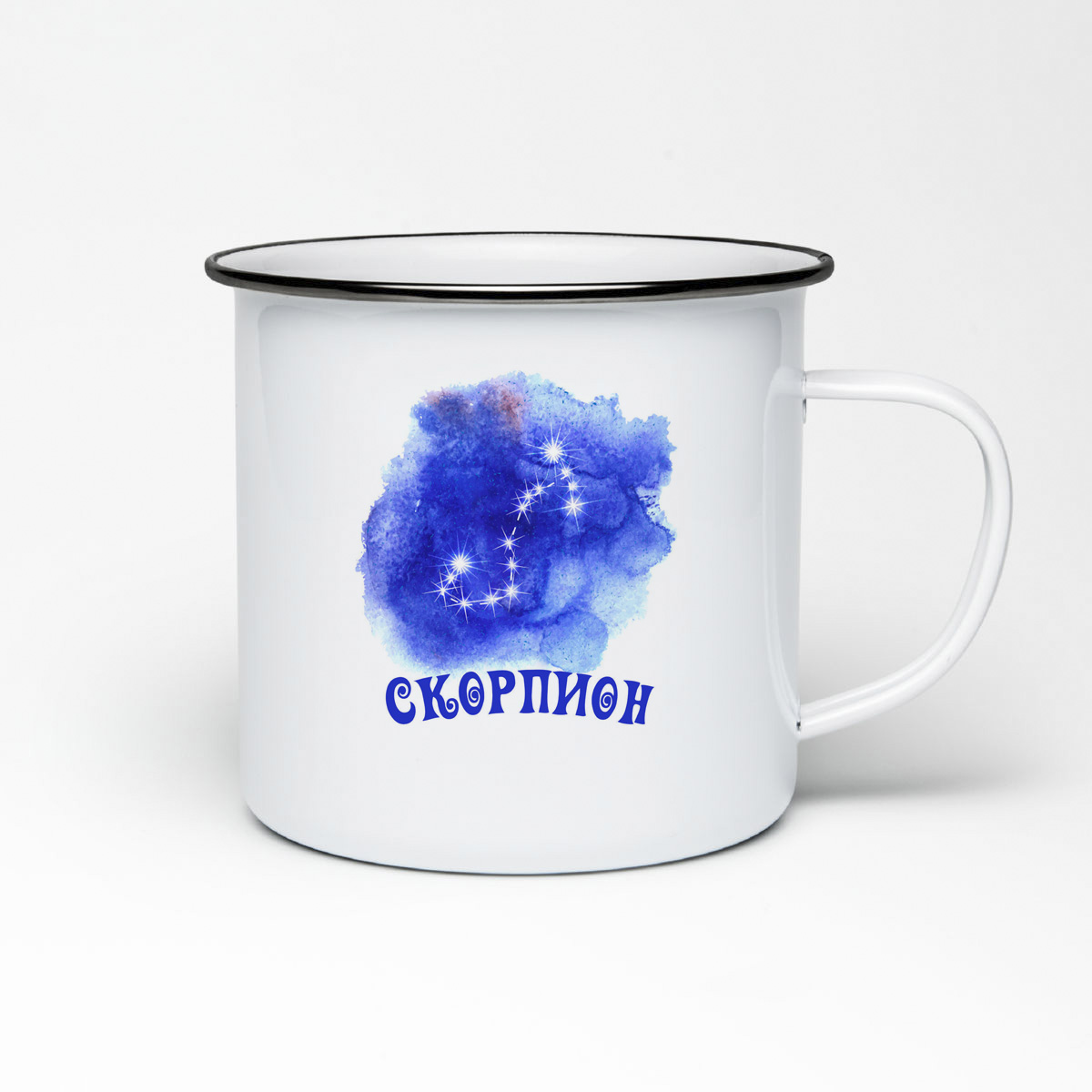 

Кружка металлическая CoolPodarok Знаки зодиака. Скорпион
