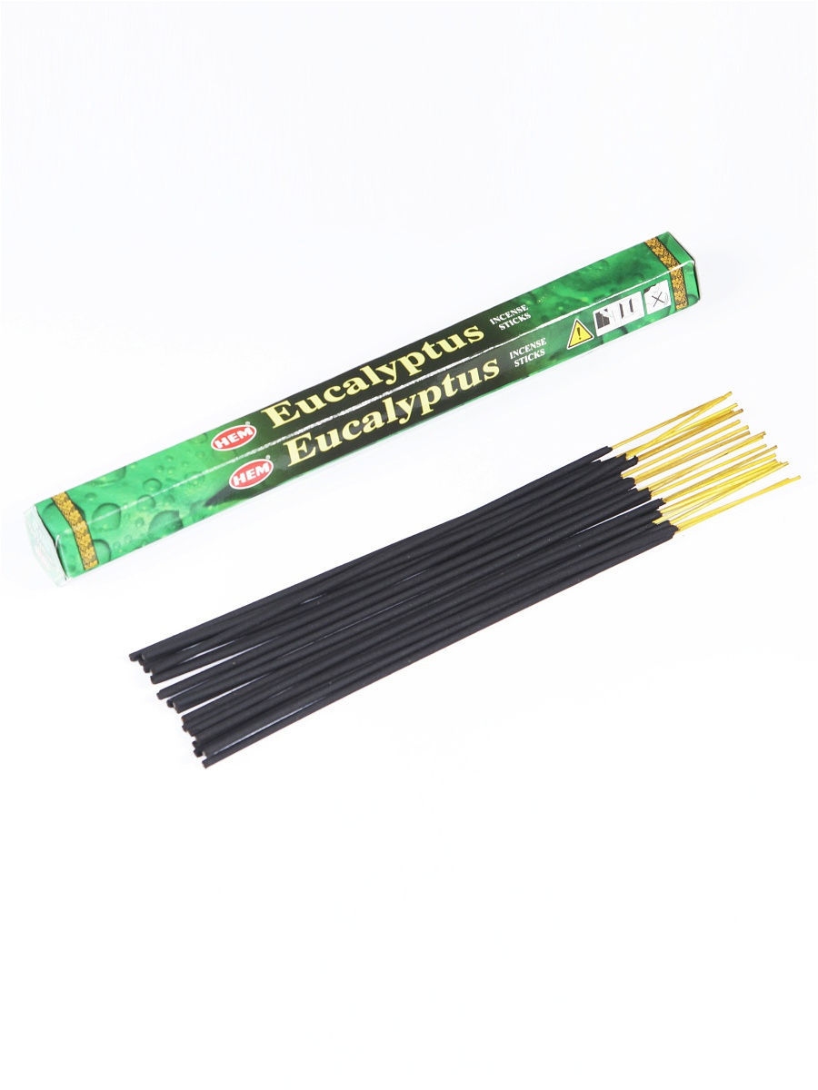 

Благовония HEM Драгоценный Эвкалипт (Precious Eucalyptus), аромапалочки 20 шт. в упаковке-, 78828-12