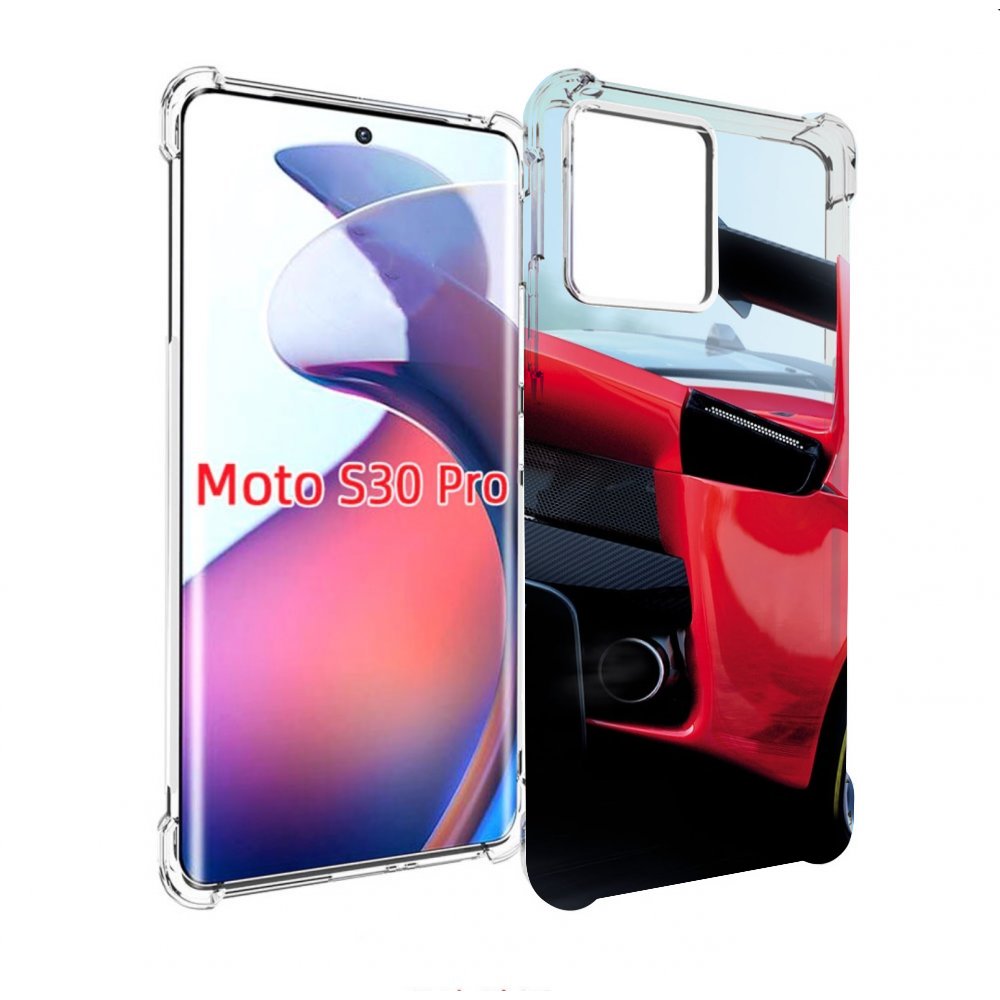 

Чехол MyPads Крыло-машины мужской для Motorola Moto S30 Pro, Прозрачный, Tocco