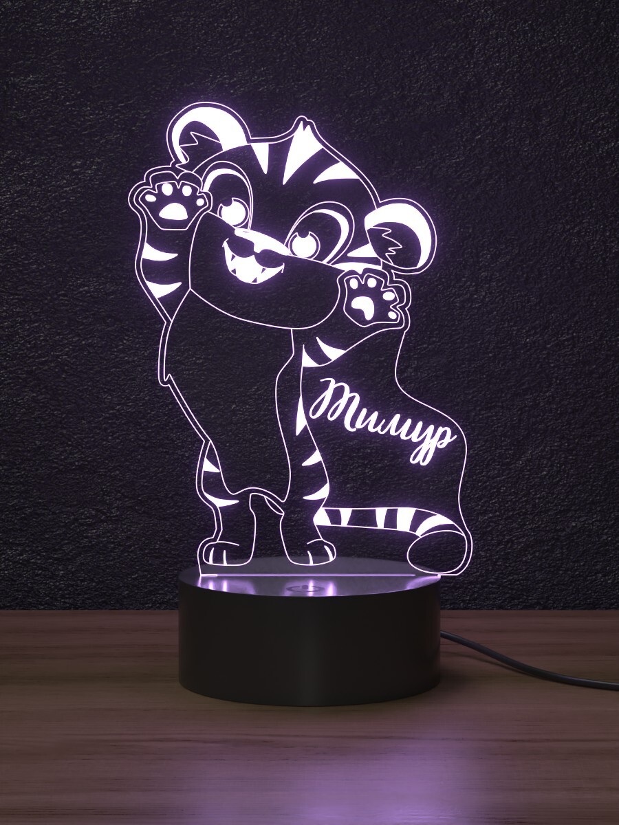 

Ночник Light Insidе детский Тигр Тимур