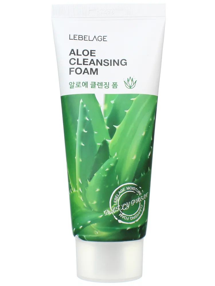 

Пенка для умывания LEBELAGE Cleansing Foam Aloe увлажняющая, 100 мл