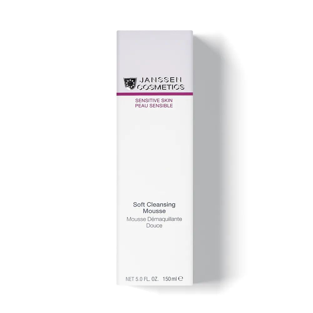 

Нежный очищающий мусс Janssen Cosmetics Soft Cleansing Mousse, 150 мл