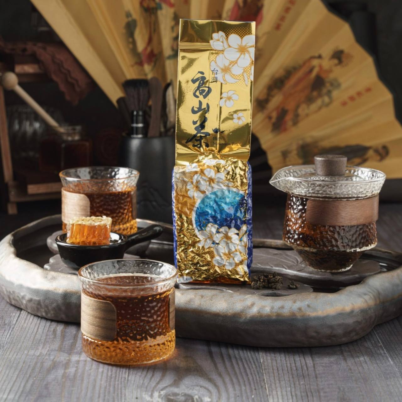 Чай GAPU Медовая ГАБА улун Алишань Honey GABA Oolong, 150 г