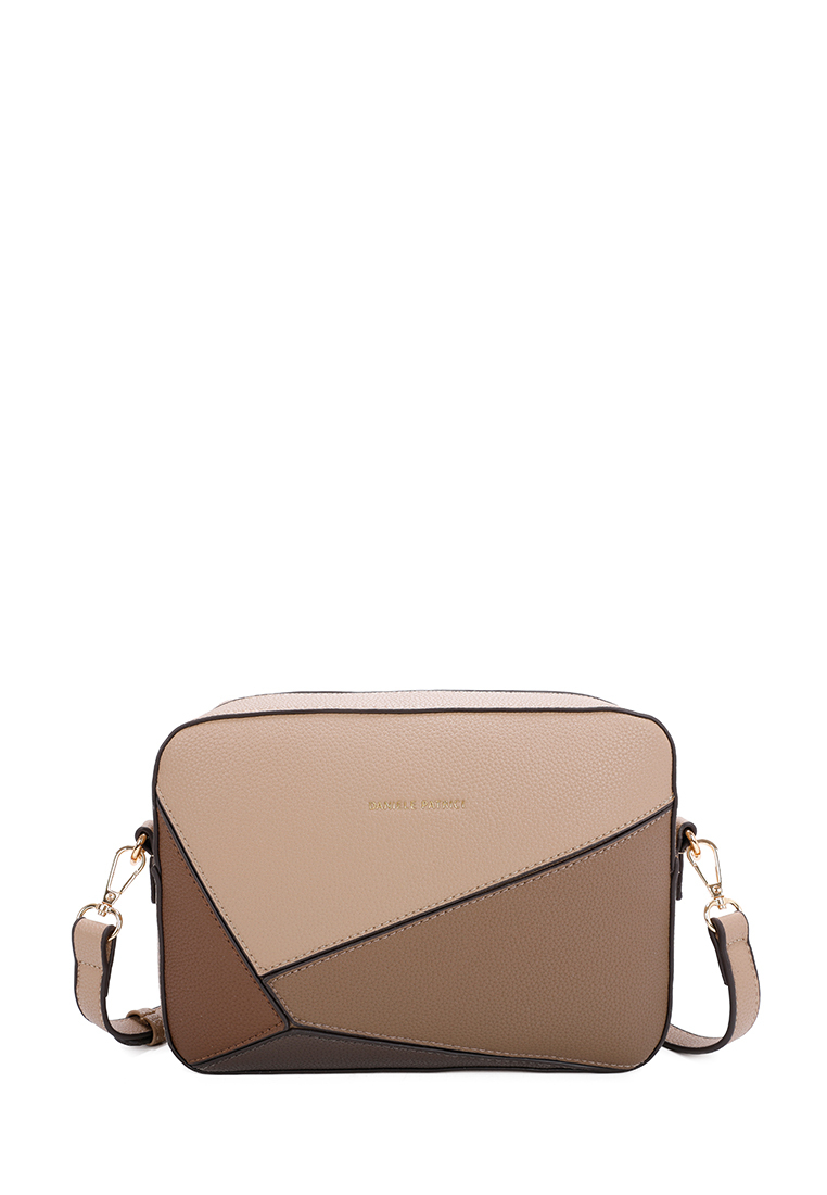 

Сумка кросс-боди женская Daniele Patrici AWJU-10, светло-бежевый, Разноцветный, AWJU-10