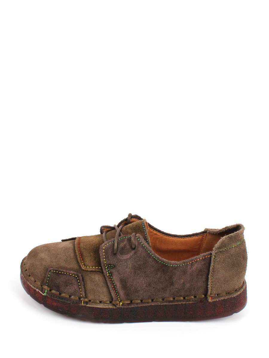 

Полуботинки женские BERTEN 221216-5 коричневые 40 RU, Коричневый, 221216-5