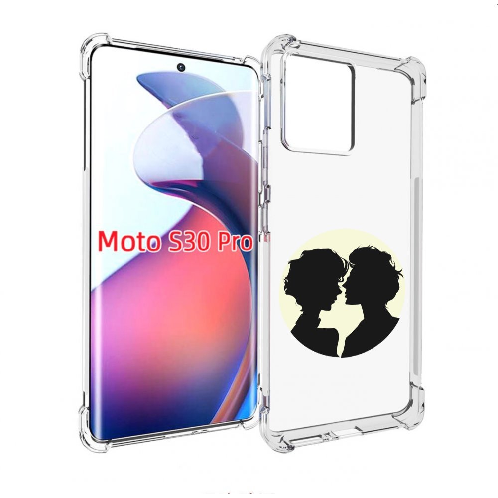 

Чехол MyPads Картина для Motorola Moto S30 Pro, Прозрачный, Tocco