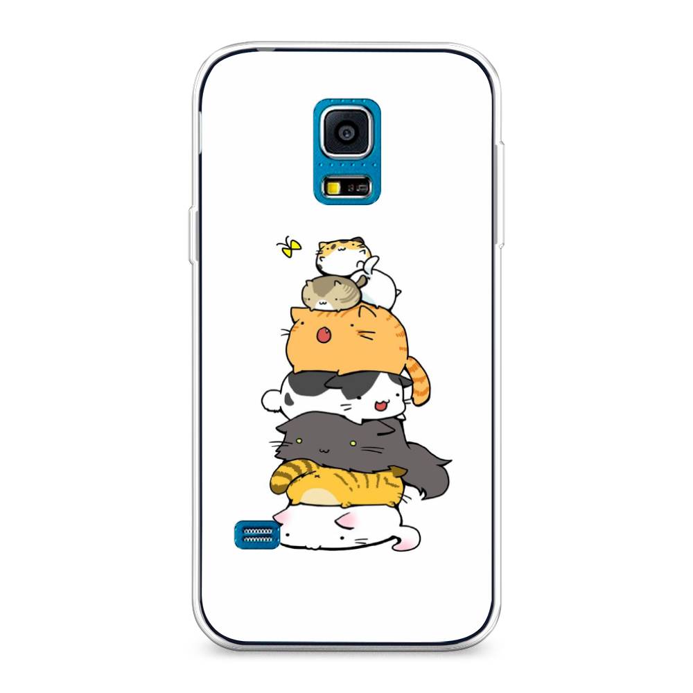 

Чехол Awog "Бутерброд из котиков" для Samsung Galaxy S5 mini, 24250-10