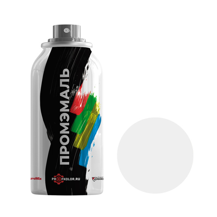 

Аэрозольная краска Profkolor RAL - RAL 9010, Reinweiss, белый, полуматовая, 210 мл., A-RAL-White