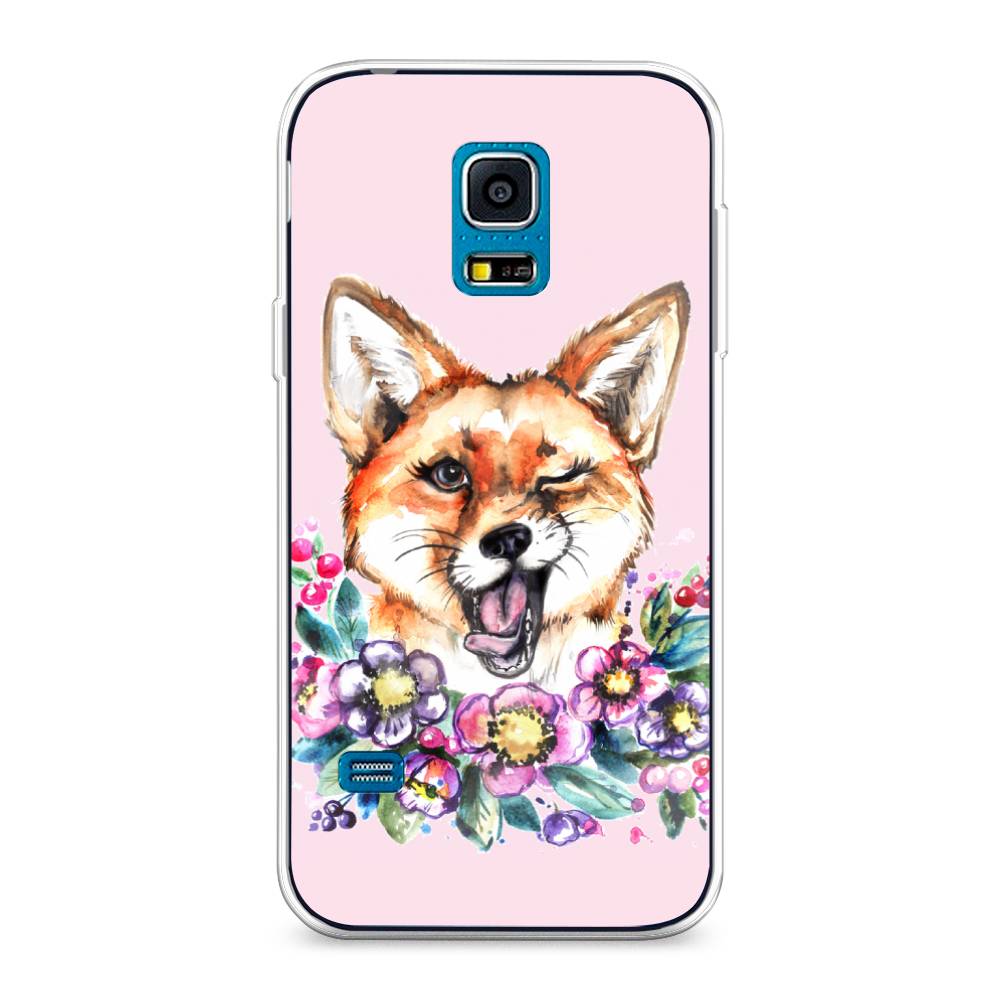 

Чехол Awog "Подмигивающая лиса" для Samsung Galaxy S5 mini, 24250-10