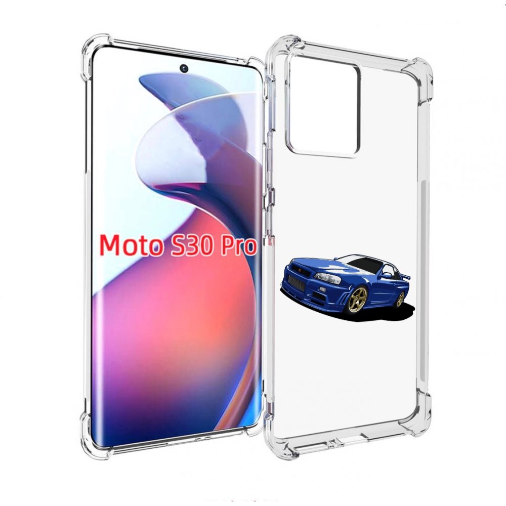 

Чехол MyPads Джитиэр для Motorola Moto S30 Pro, Прозрачный, Tocco