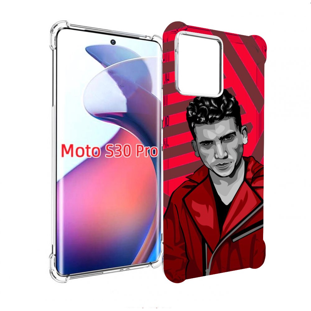 

Чехол MyPads Денвер-бумажный-дом для Motorola Moto S30 Pro, Прозрачный, Tocco