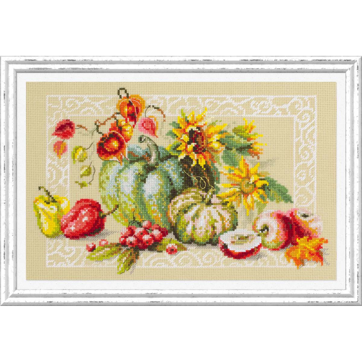 

Набор для вышивания Чудесная игла Дары осени, 120-112, 30*20 см, Дары осени