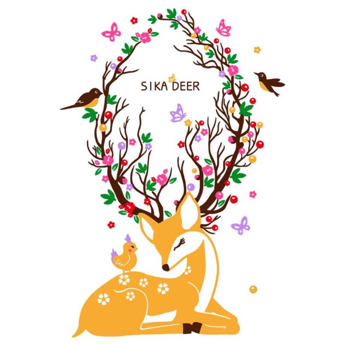 

Декор настенный "Олененок", из акрила, клеевая основа, 120 х 82 см