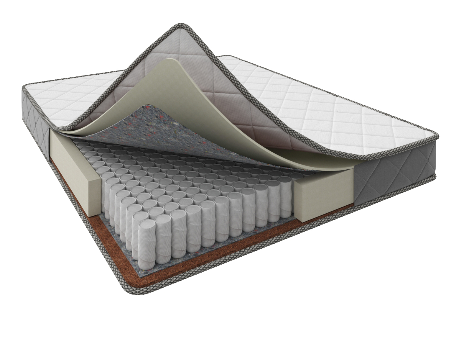 

Матрас Татами Самурай 90х200, Бежевый;белый;серый;серебристый, Самурай