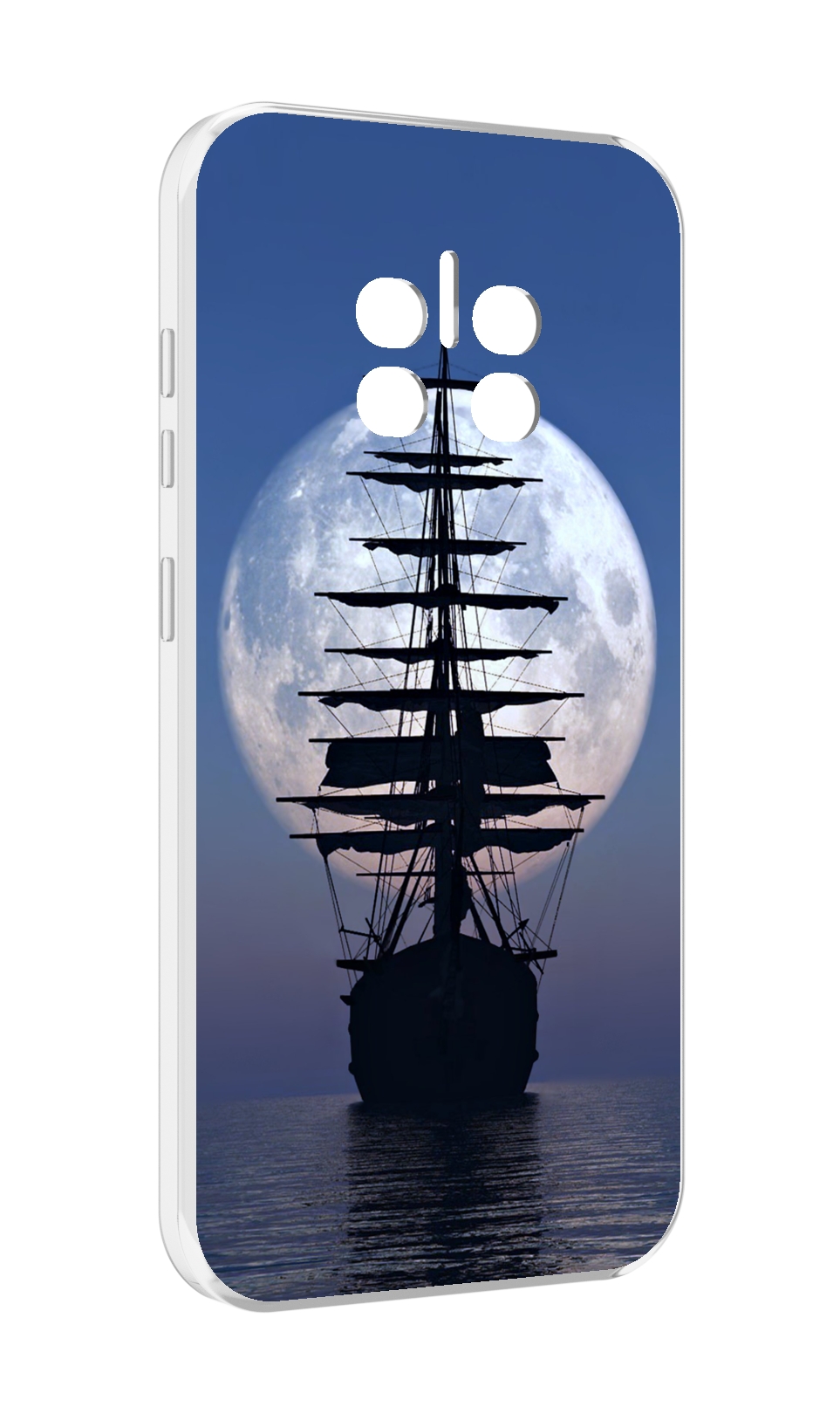 

Чехол MyPads Парус-в-море для Doogee V11, Прозрачный, Tocco