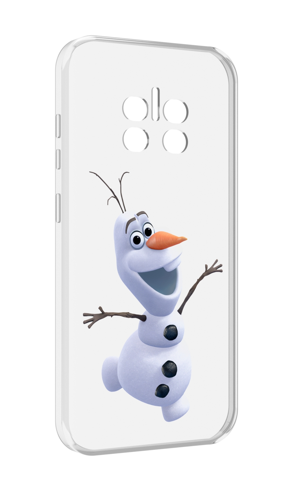 

Чехол MyPads Олаф-холодное-сердце для Doogee V11, Прозрачный, Tocco