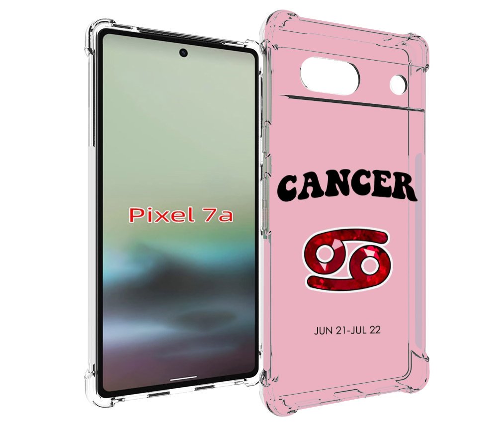 

Чехол MyPads знак зодиака рак 1 для Google Pixel 7A, Tocco