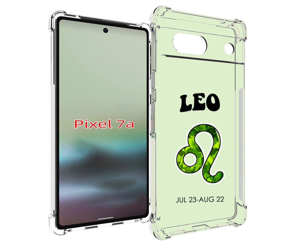 

Чехол MyPads знак зодиака лев 1 для Google Pixel 7A, Tocco
