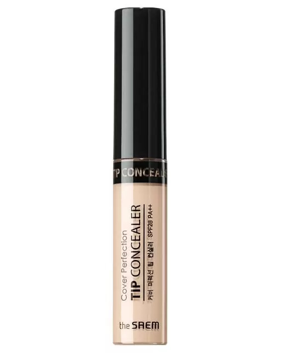 Консилер для маскировки недостатков кожи The Saem Cover Perfection Tip Concealer 1.5 консилер the saem cover perfection fixealer 02 rich beige