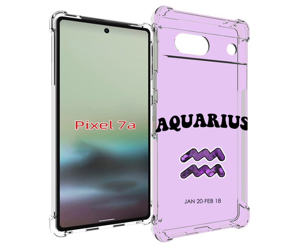 

Чехол MyPads знак зодиака водолей 4 для Google Pixel 7A, Tocco