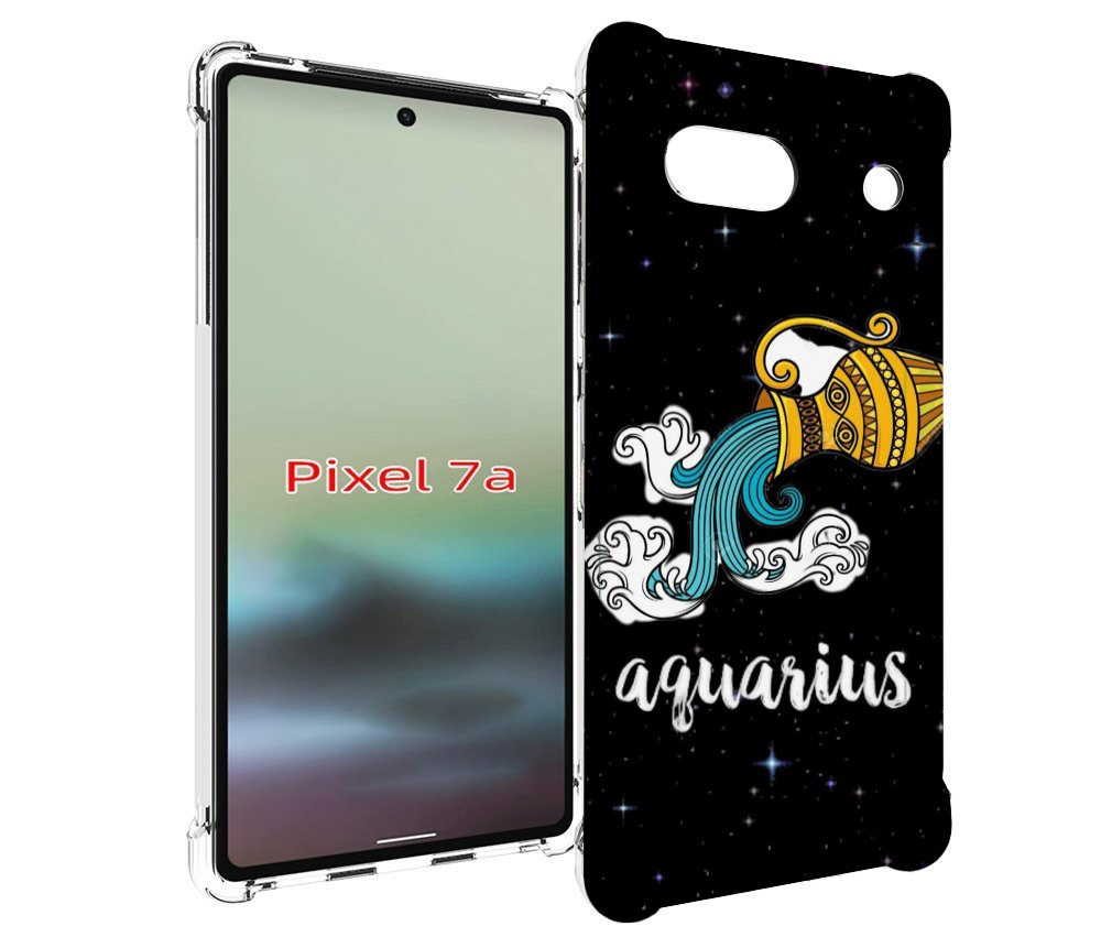 

Чехол MyPads знак зодиака водолей 2 для Google Pixel 7A, Tocco