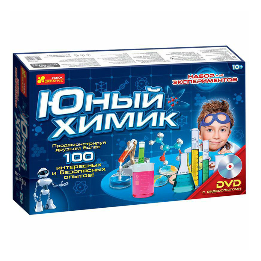 

Набор для опытов и исследований Юный химик Ranok-creative
