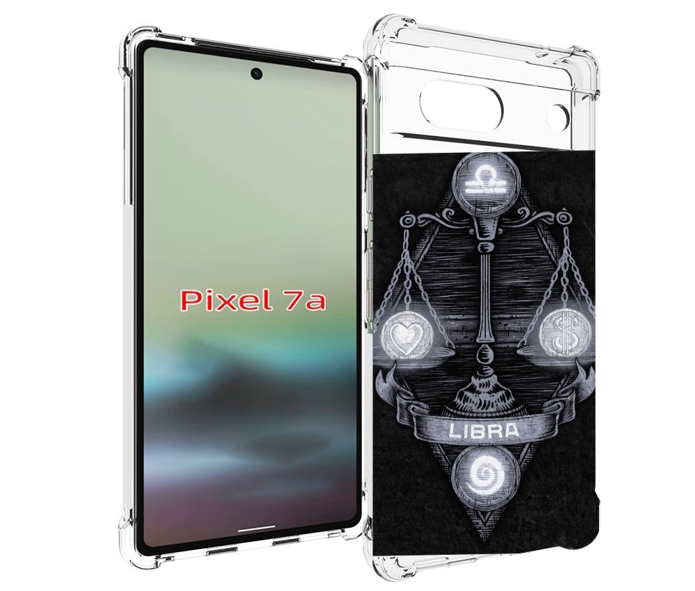

Чехол MyPads знак зодиака весы 2 для Google Pixel 7A, Tocco