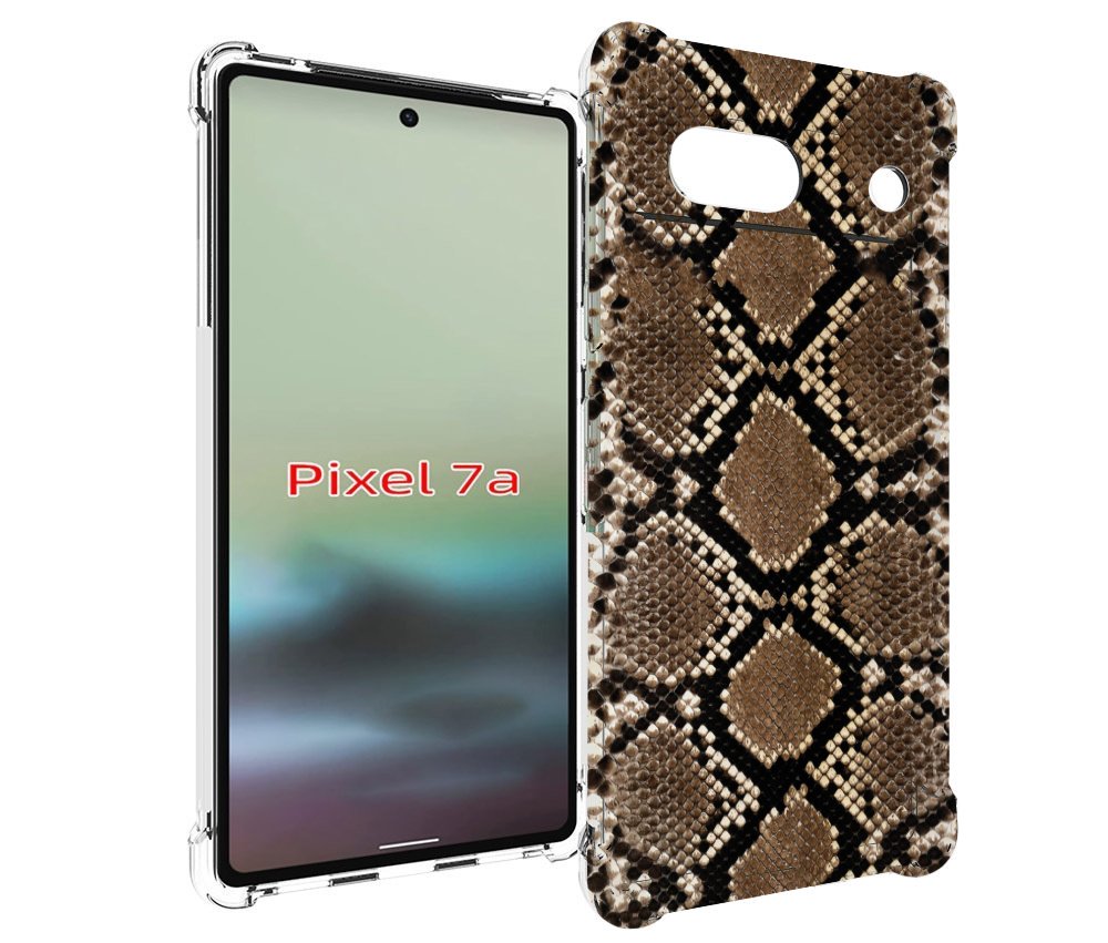 

Чехол MyPads змеиная кожа для Google Pixel 7A, Tocco