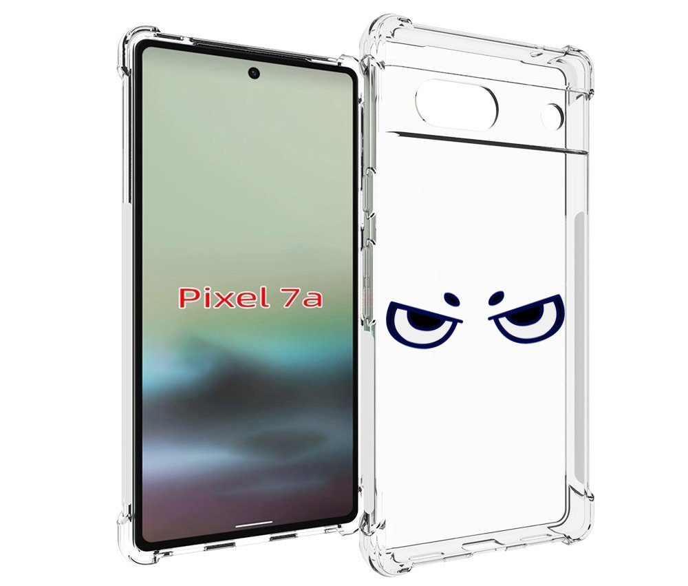 

Чехол MyPads злые-глазки для Google Pixel 7A, Tocco