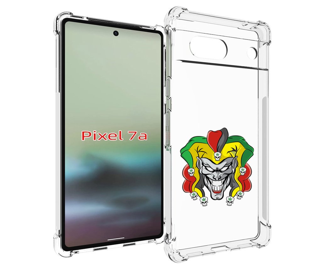 

Чехол MyPads злодей-клоун для Google Pixel 7A, Tocco