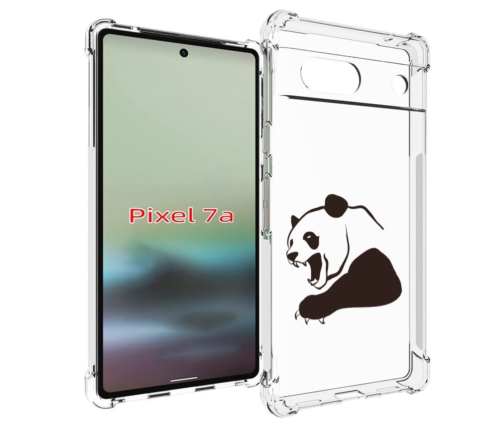 

Чехол MyPads злая-панда для Google Pixel 7A, Tocco