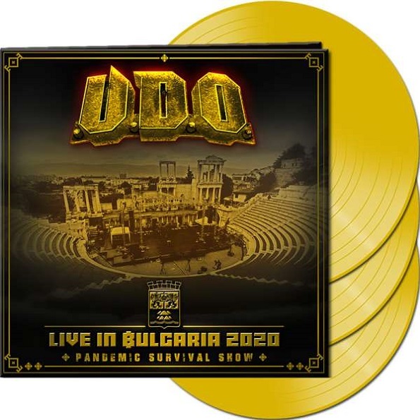 U.D.O. / Live In Bulgaria 2020 (Pandemic Survival Show)(Coloured Vinyl)(3LP)