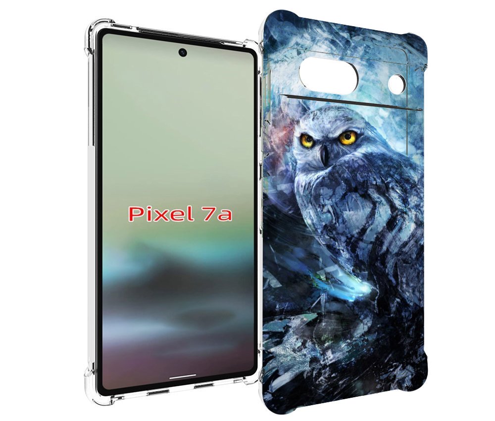 

Чехол MyPads замороженная-сова для Google Pixel 7A, Tocco