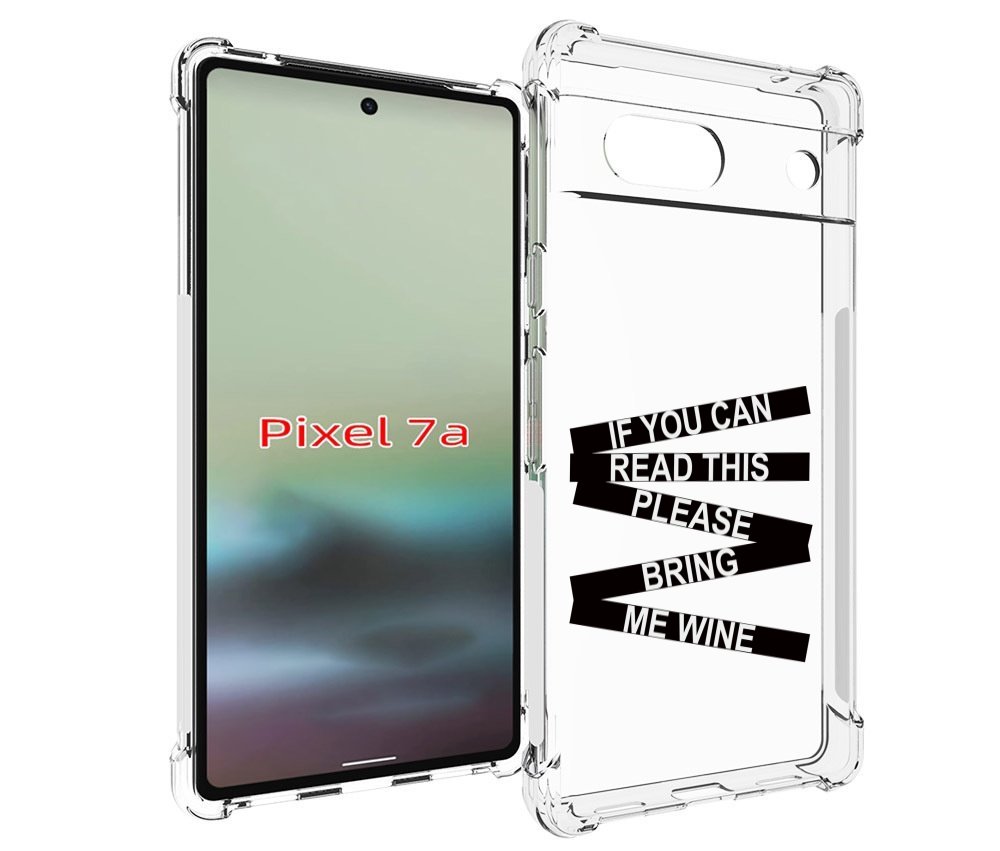 

Чехол MyPads если-ты-можешь-прочитать-это для Google Pixel 7A, Tocco