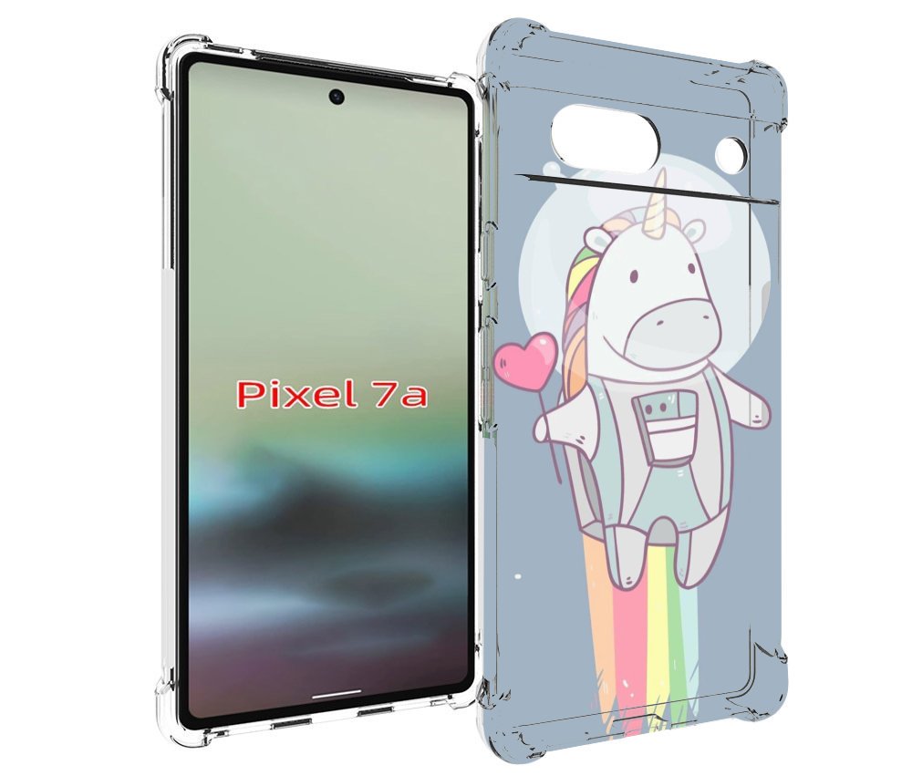 

Чехол MyPads единорог летит за орбиту для Google Pixel 7A, Tocco