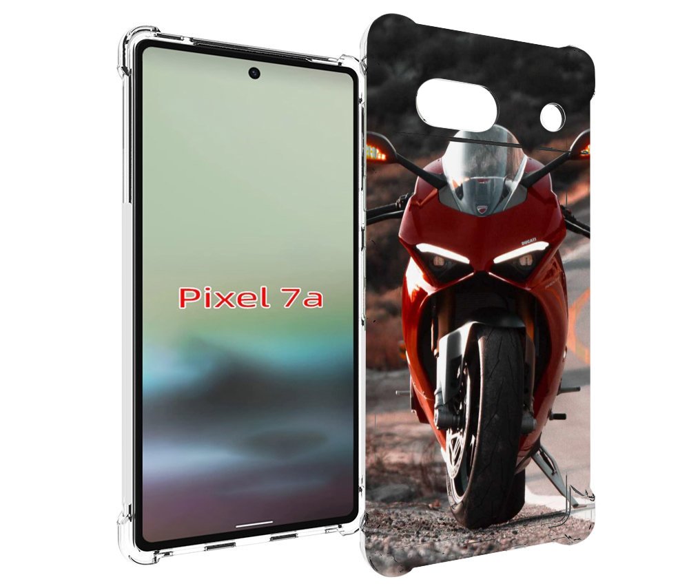 

Чехол MyPads дукати мотоцикл для Google Pixel 7A, Tocco